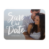 Sla onze datum aankondiging magneet op (Horizontaal)