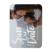 Sla onze datum aankondiging magneet op (Verticaal)