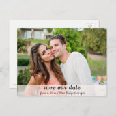 Sla onze datum op, Aankondiging, Foto Briefkaart (Voorkant / Achterkant)