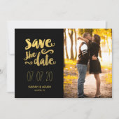 Sla onze datum op | Foto Opslaan Datum Kaart (Voorkant)