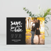 Sla onze datum op | Foto Opslaan Datum Kaart (Staand voorkant)