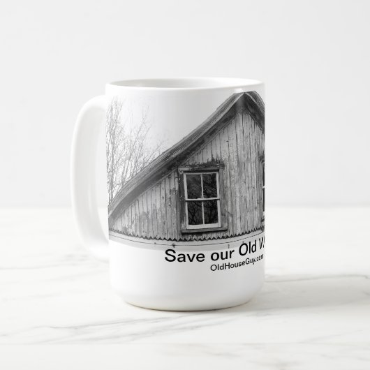 Sla onze oude Windows-Mok op Koffiemok (Voorkant links)