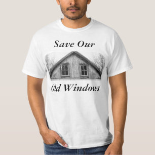 Sla onze oude Windows op T-shirt