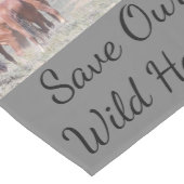 Sla onze Wilde Paarden Table Runner op Medium Tafelloper (Hoek)