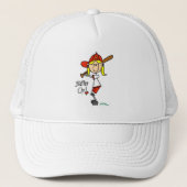 Sla op! Softball Stick Figuur Pet (Voorkant)