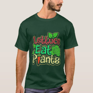 Sla Planten Vegan Vegetarian T-shirt