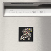 Sla SOCK MONKEY op Magneet (Insitu (Vaatwasser))