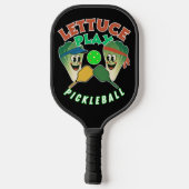 Sla spelen pickleball spel op! Pickleball Paddle (Achterkant)