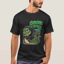 Sla toe als ze het het minst verwachten t-shirt