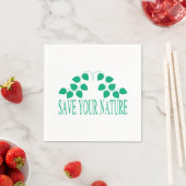 Sla uw Natuur servetten op (Insitu)