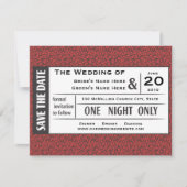 Sla uw Ticket op! Kaart (Voorkant)