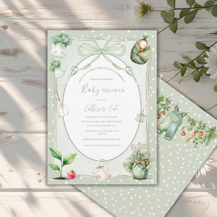 Sla Welkom onze kleine Spruit Baby  Kaart