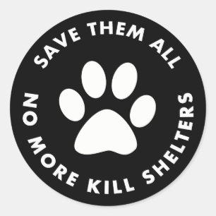 Sla ze allemaal op, geen dodelijk kapsel meer ronde sticker