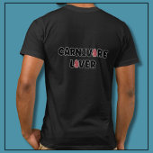 Sla zijn echt vlees wint grappige carnivoor t-shirt