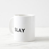 slaaf koffiemok (Voorkant links)