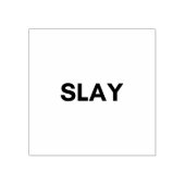 slaaf rubberstempel (Afrduk)