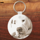 slaafse wittebol haat-akte niet voortplanten sleutelhanger (Voorkant)