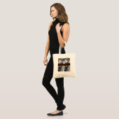 Slaag Moeder Ever Aangepaste 4 foto Collage   Tote Bag (Voorkant (model))