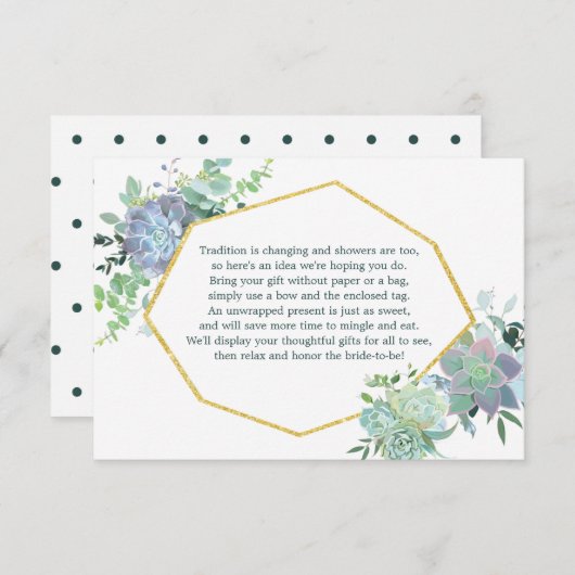 Slaagje Vrijgezellenfeest-insteekkaart Informatiekaartje (Voorkant / Achterkant)