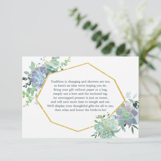 Slaagje Vrijgezellenfeest-insteekkaart Informatiekaartje (Staand voorkant)