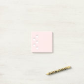 Slaand kattenpatroon post-it® notes (Op bureau)
