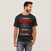Slaande dieselmotor t-shirt (Voorkant volledig)