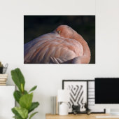 Slaande Flamingo Print (Thuiskantoor)