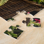 Slaande kat in hangende varenmand legpuzzel (Zijkant)