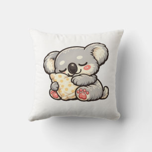 Slaande Koala met Kussen