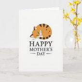 Slaande Moederdag kaart (Gele Bloem)