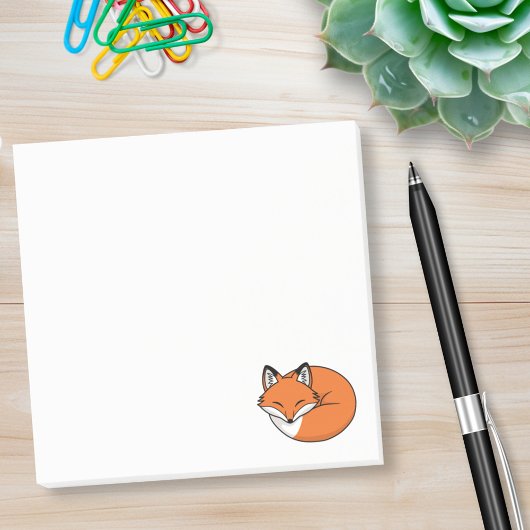 Slaande Tekenfilmvos Post-it® Notes