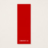 Slaap-afhankelijke moedermini-Bladwijzer Mini Visitekaartjes (Achterkant)