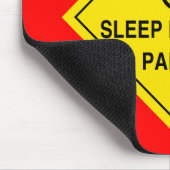 Slaap-afhankelijke Ouder Mousepad Muismat (Hoek)