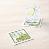 Slaap altijd met één oog open kartonnen onderzetters (Insitu)