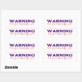 Slaap apneu apparaat en Home ventilator etiket. Rechthoekige Sticker (Vel)