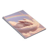 Slaap Bunny Rainbow Swing Notitieboek (Rechterzijde)