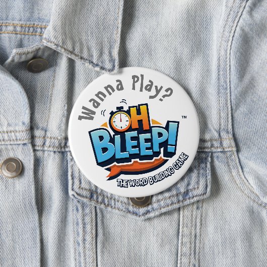 Slaap! Button 4 inch afspelen (In situ)