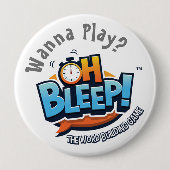 Slaap! Button 4 inch afspelen (Voorkant)