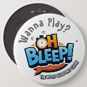 Slaap! Button 6 inch afspelen (Voorkant /achterkant)