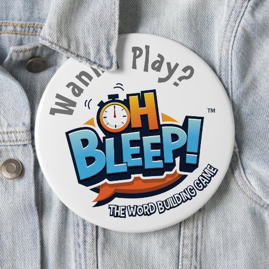 Slaap! Button 6 inch afspelen (In situ)