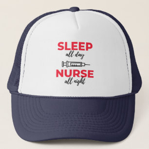 Slaap de hele dag zurgen de hele nacht 2 trucker pet