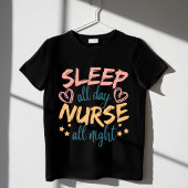 Slaap de hele dag zuster de hele nacht trui