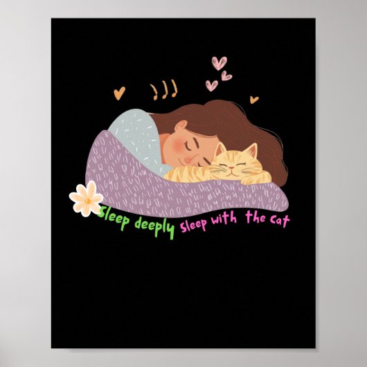 Slaap Diep  Poster (Voorkant)