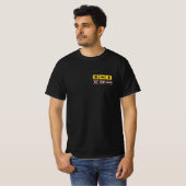 Slaap-Eat bouwstijl Herhaal bouwstenen blokken T-shirt (Voorkant volledig)