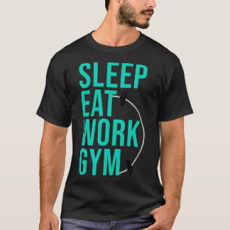 SLAAP EAT WERK GYM 7 T-SHIRT