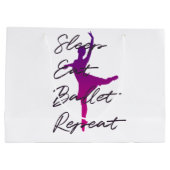 Slaap, eet, ballet, herhaal groot cadeauzakje (Achterkant)