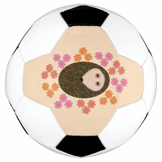Slaap Egeltje en Bloemen Voetbal (Voorkant)