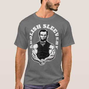 Slaap elke grappige Abraham Lincoln af en bevrij d T-shirt