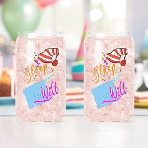 Slaap Elve goed dutje Blikvorm Glas