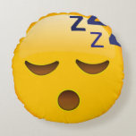 Slaap emoji rond kussen<br><div class="desc">Slaapemoji rond kussen</div>